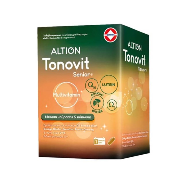 Altion Tonovit Πολυβιταμίνη για Ενέργεια 30 μαλακές κάψουλες
