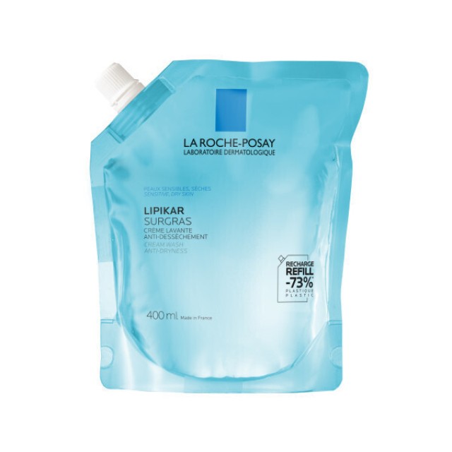 La Roche-Posay Lipikar Surgras Refill Καθαρισμός Σώματος για το Ξηρό Δέρμα 400ml