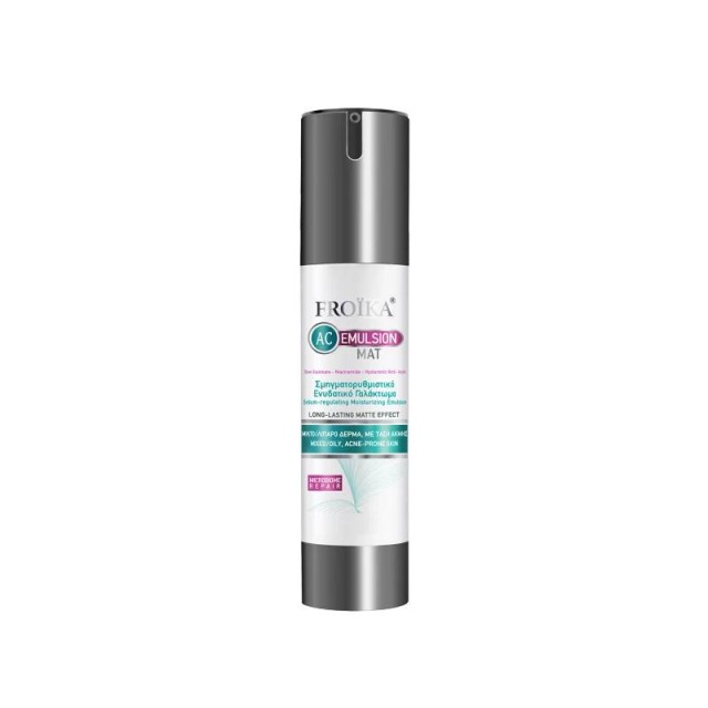 Froika AC Emulsion MAT Ενυδατική Κρέμα Προσώπου για Ματ Αποτέλεσμα 50ml