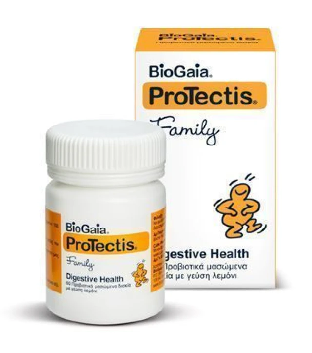 BioGaia ProTectis Family Lemon 60 Chew.Tabs