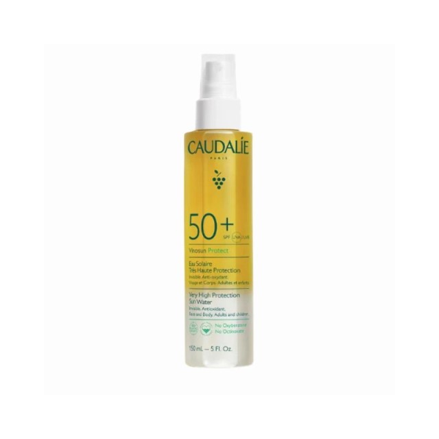 Caudalie Vinosun Protect Very High Protection Sun Water SPF50+ Αντηλιακό Νερό, 150ml