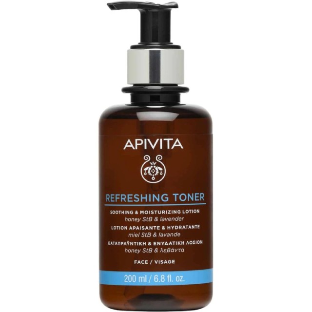 Apivita Refreshing Toner Soothing & Moisturizing Lotion 200ml