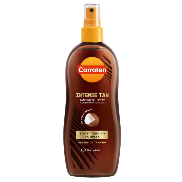 Carroten Intense Tan Tanning Oil Spray Λάδι Μαυρίσματος με Άρωμα Καρύδας σε Spray, 200ml