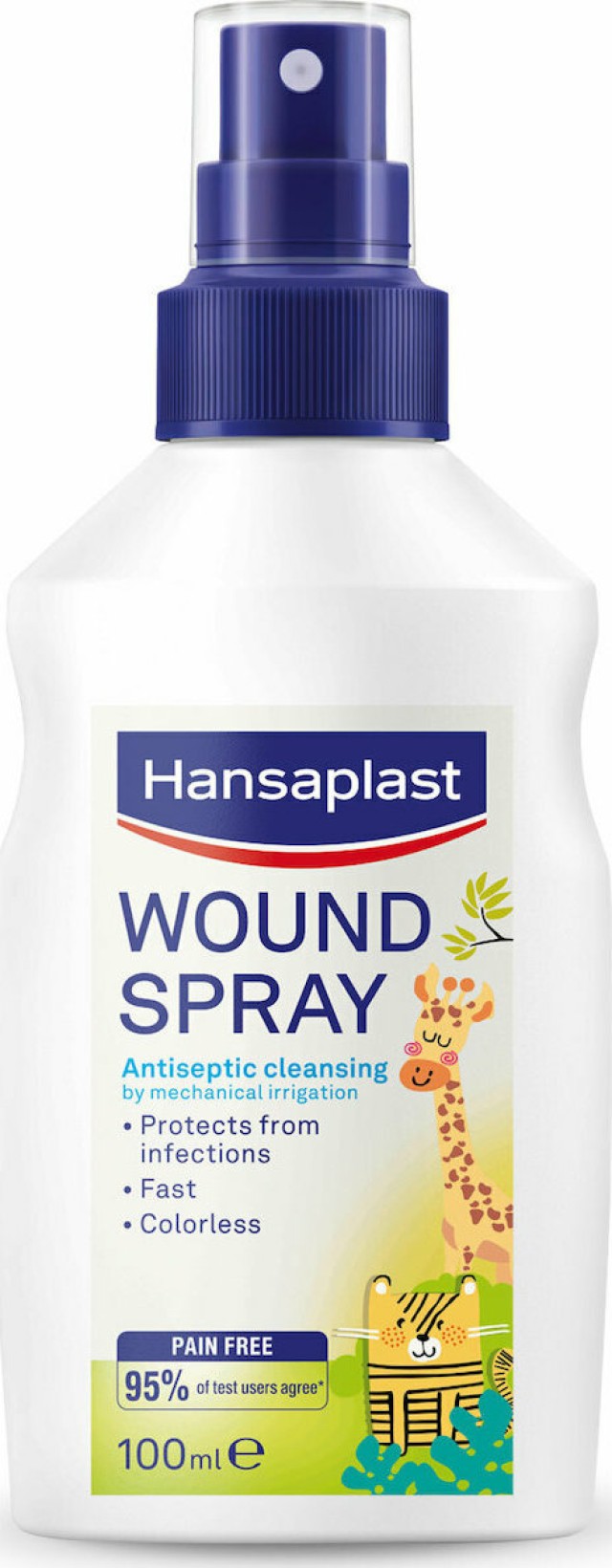 Hansaplast Σπρέι Καθαρισμού Πληγών Kids 100ml