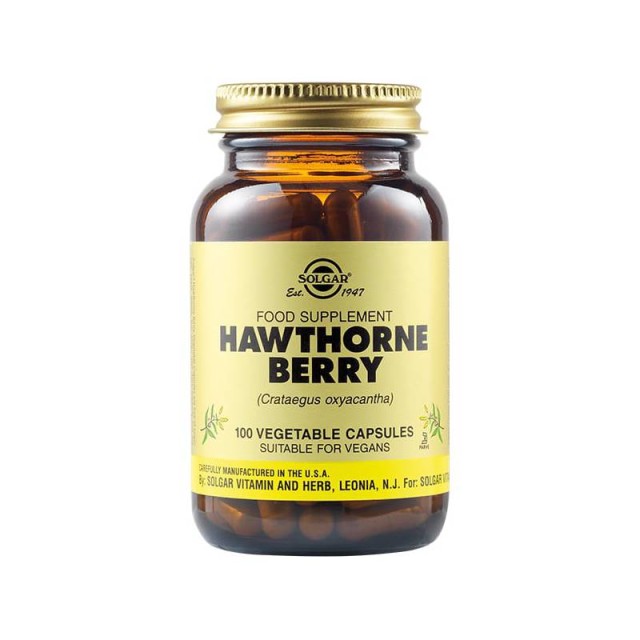 Solgar Hawthorne Berry, 100vcaps