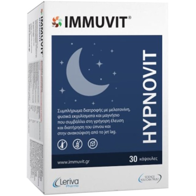 Leriva Immuvit Hypnovit 30 Caps