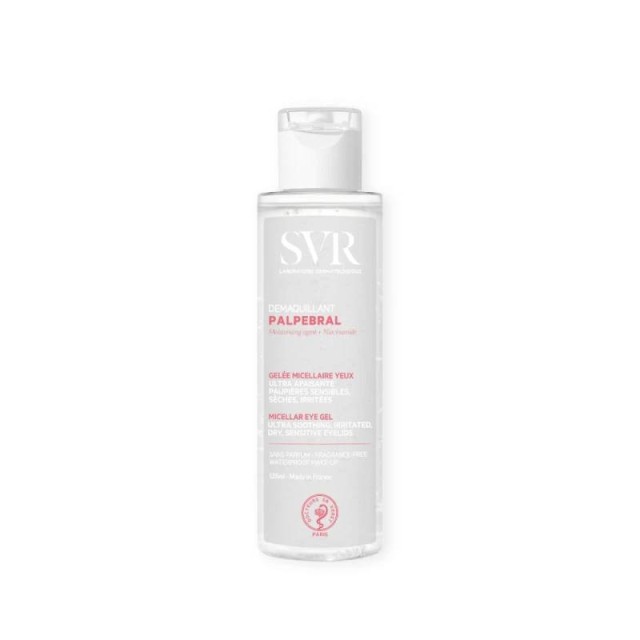 SVR Laboratoire Palpebral Demaquillant Micellaire Μικυλλιακό Νερό Ντεμακιγιάζ για Ευαίσθητα Μάτια 125ml