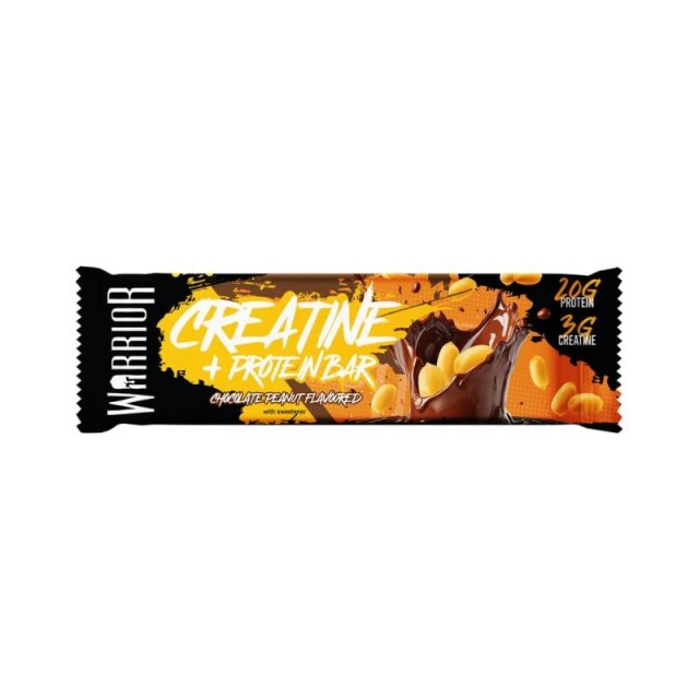 Warrior Creatine Chocolate Peanut Protein Bar 75g