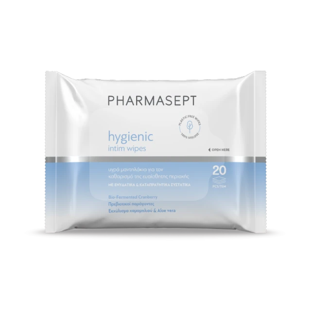 Pharmasept Hygienic Intim Wipes Υγρά Μαντηλάκια για την Ευαίσθητη Περιοχή 20τεμ