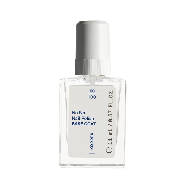 Korres No No Nail Polish Base Coat Βάση Νυχιών 11ml