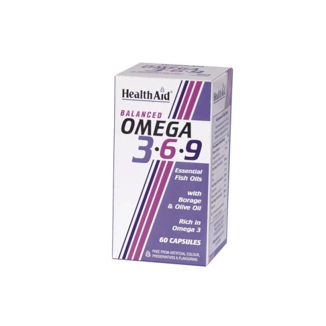 Health Aid Balanced Omega 3 6 9 Ιχθυέλαιο 60 μαλακές κάψουλες