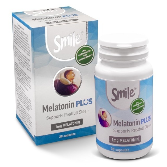 Smile Melatonin Plus 1mg 30caps