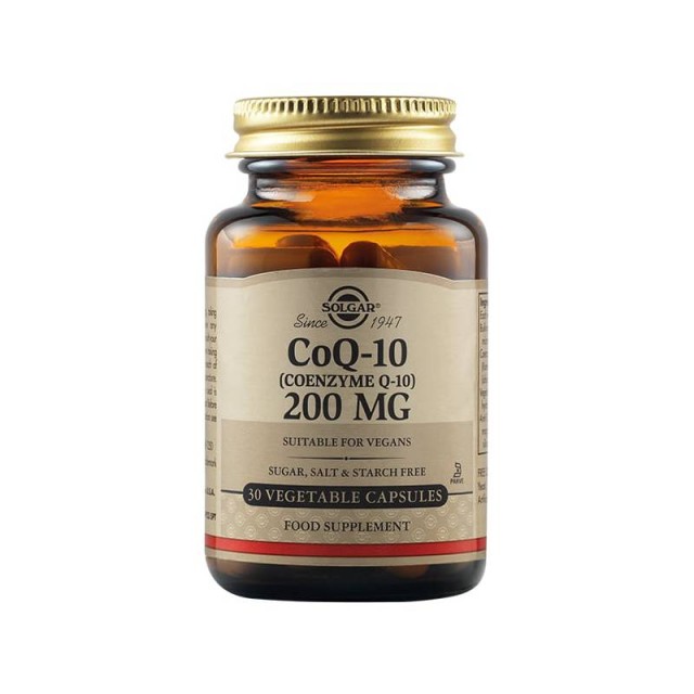 Solgar Coenzyme Q-10 200mg, 30vcaps