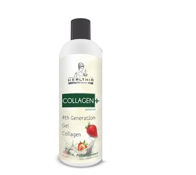 HEALTHIA COLLAGEN+ Με Γεύση Φράουλα 500ml