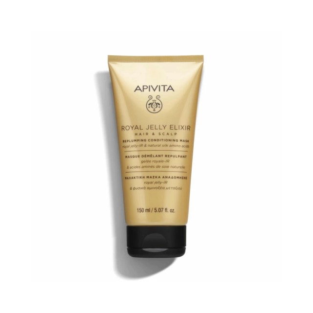 Apivita Royal Jelly Elixir Mask Μαλακτική Μάσκα Αναδόμησης Μαλλιών 150ml