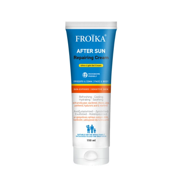 Froika After Sun Repairing Cream Κρέμα Gel Προσώπου & Σώματος 150ml
