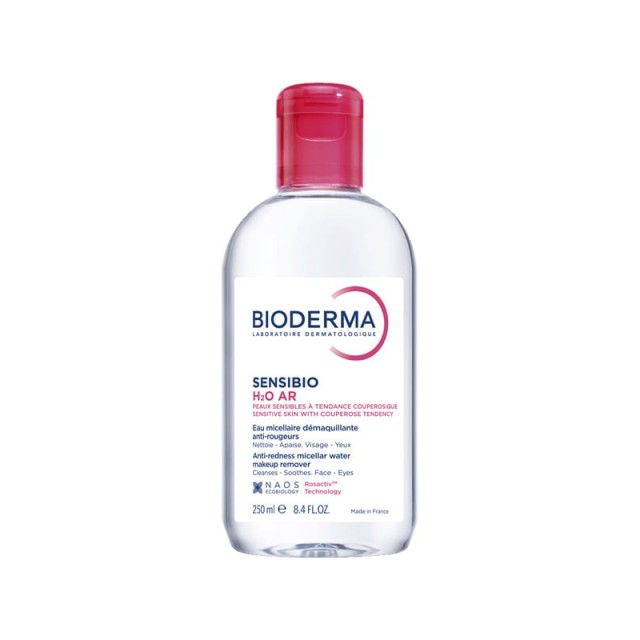 Bioderma Sensibio H2O AR Micellair Δερματολογικό Νερό Καθαρισμού & Ντεμακιγιάζ, 250ml