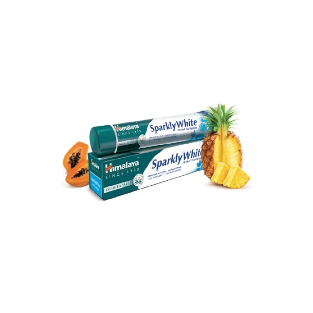HIMALAYA SPARKLY WHITE HERBAL TOOTHPASTE 75ML