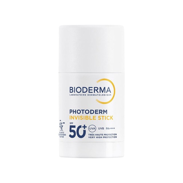 Bioderma Photoderm Invisible Stick SPF50+ Αντηλιακό και Αντιοξειδωτικό Αόρατο Στικ με Υψηλή Προστασία UVA 15g