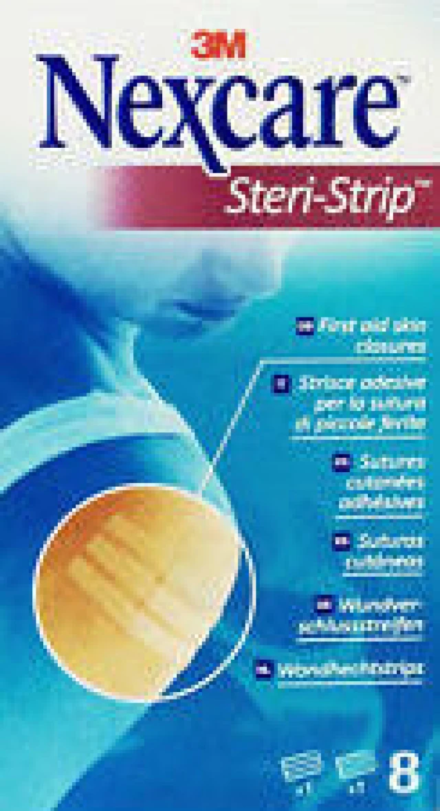 3M Αποστειρωμένα Αυτοκόλλητα Επιθέματα Nexcare Steri-Strip 75x6mm 2τμχ