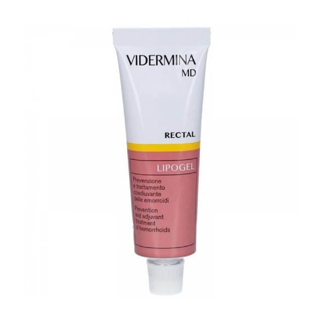 Vidermina MD Rectal Lipogel Αντιμετώπιση Αιμορροΐδων 30ml