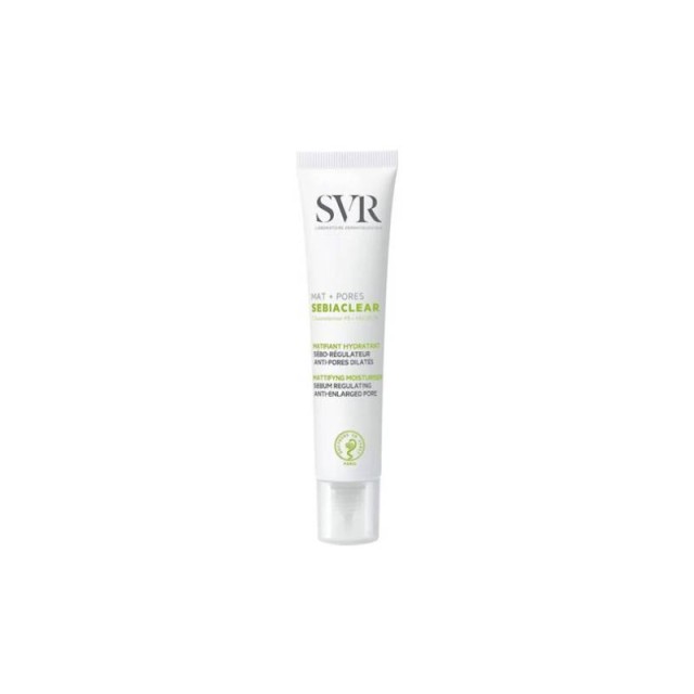 SVR Sebiaclear Mat + Pore Ματ Κρέμα Προσώπου για Μείωση των Πόρων 40ml