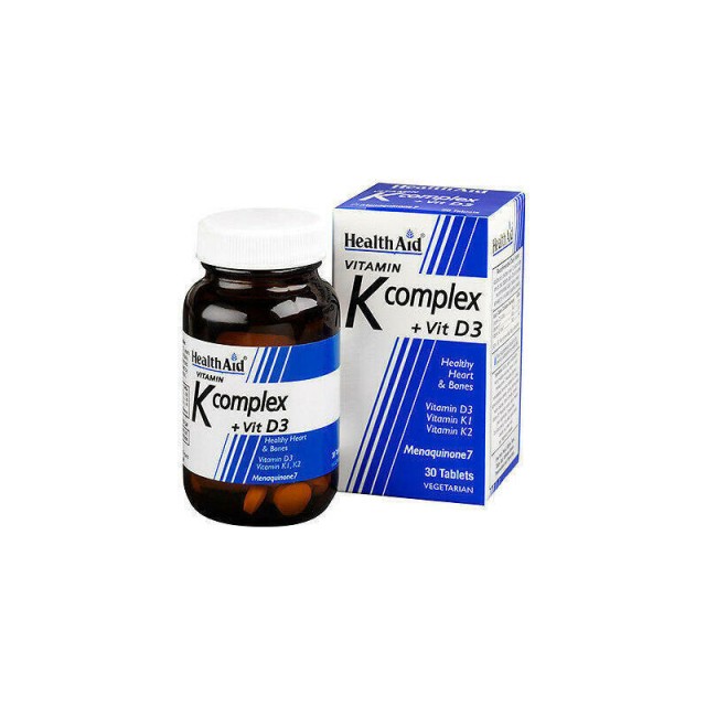 Health Aid Vitamin K Complex & Vit D3 30 Κάψουλες
