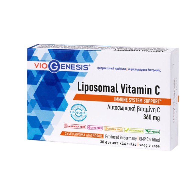 VioGenesis Liposomal Vitamin C 360mg 30caps