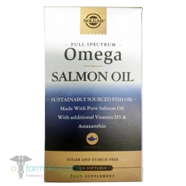 SOLGAR WILD ALASKAN FULL SPECTRUM OMEGA softgels  120s