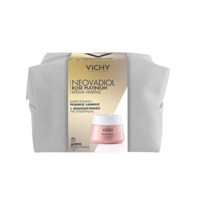 Vichy Promo Neovadiol Rose Platinium Κρέμα Φροντίδας της Επιδερμίδας 50ml & Δώρο Neovadiol Night Cream 15ml & Νεσεσέρ 1σετ