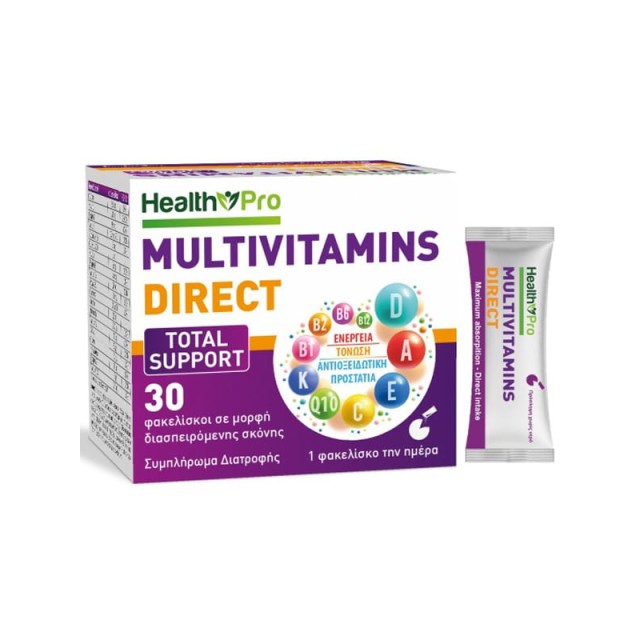 Health Pro Multivitamins Direct Total Support, 30sachets