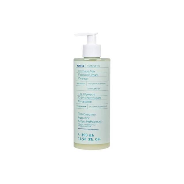 Korres Olympus Tea Foaming Face & Eyes Cream Cleanser 400ml
