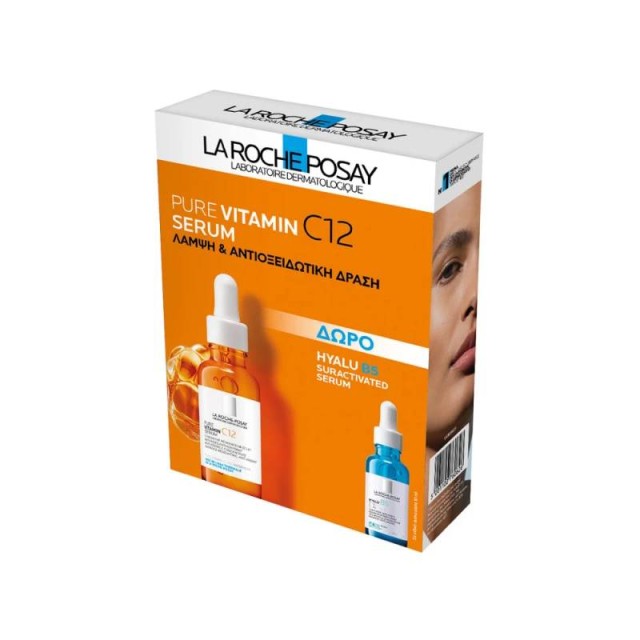 La Roche Posay Promo Pack Vitamin C12 Serum 30ml & Δώρο Suractivated Hyalu B5 Serum 10ml