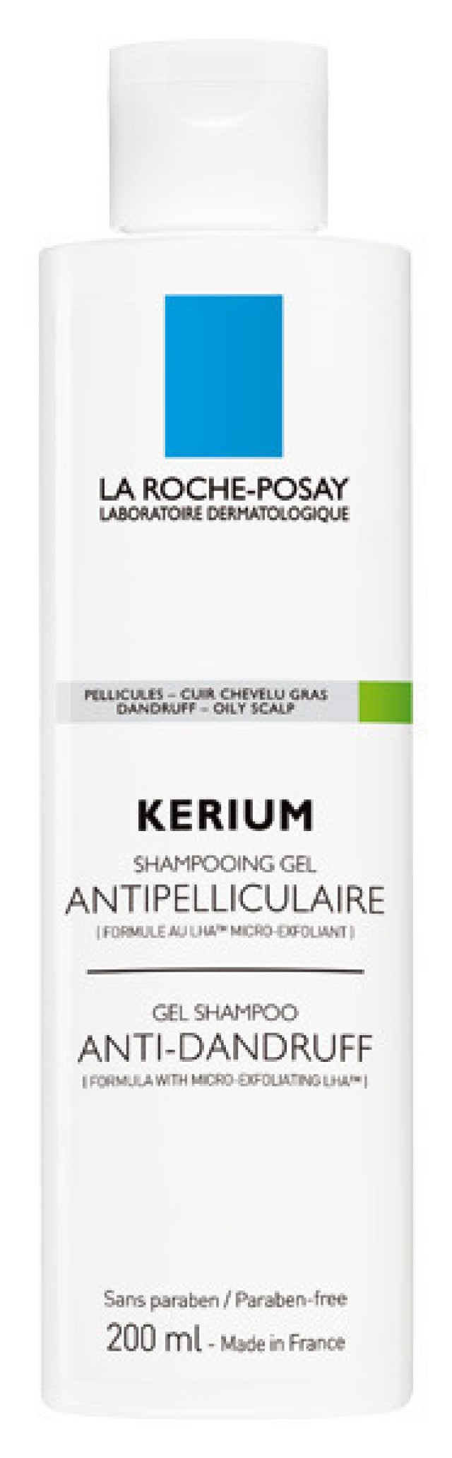 LA ROCHE POSAY KERIUM GEL SHAMPOO ANTI-DANDRUFF 200ML