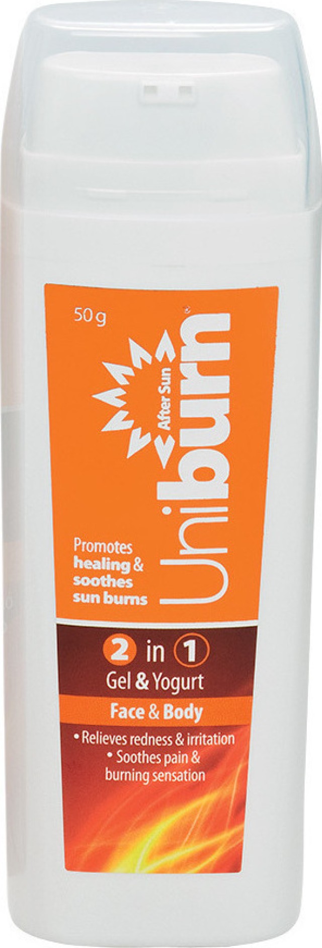 Uni-Pharma Uniburn After Sun 2 in 1 Gel & Yogurt 50gr