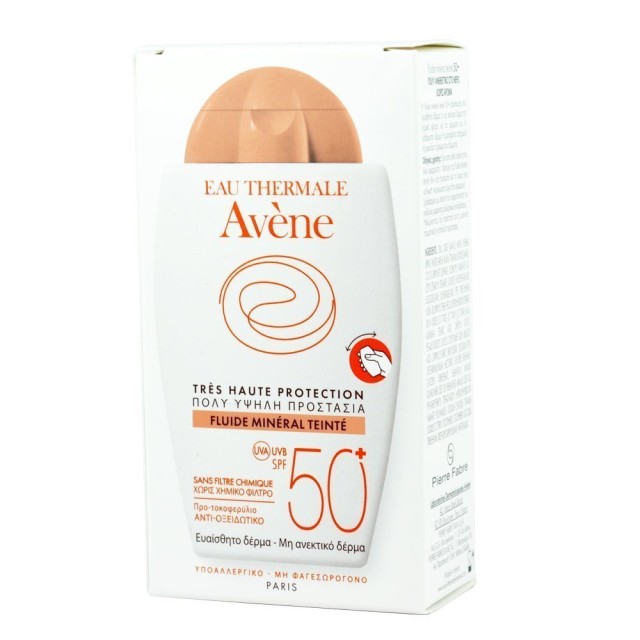 AVENE FLUIDE MINERAL TEINTE SPF 50+ 40ML