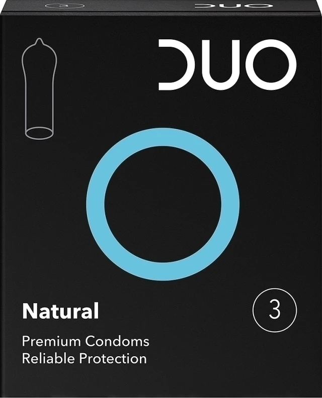 Duo Natural Προφυλακτικά Κανονικά, 3τεμ
