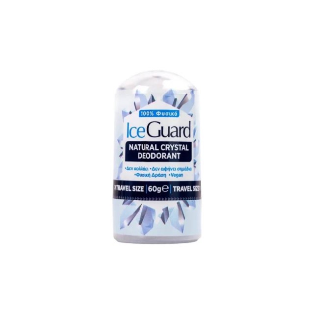 Optima Ice Guard Natural Crystal Deodorant Twist Up Mini 60gr