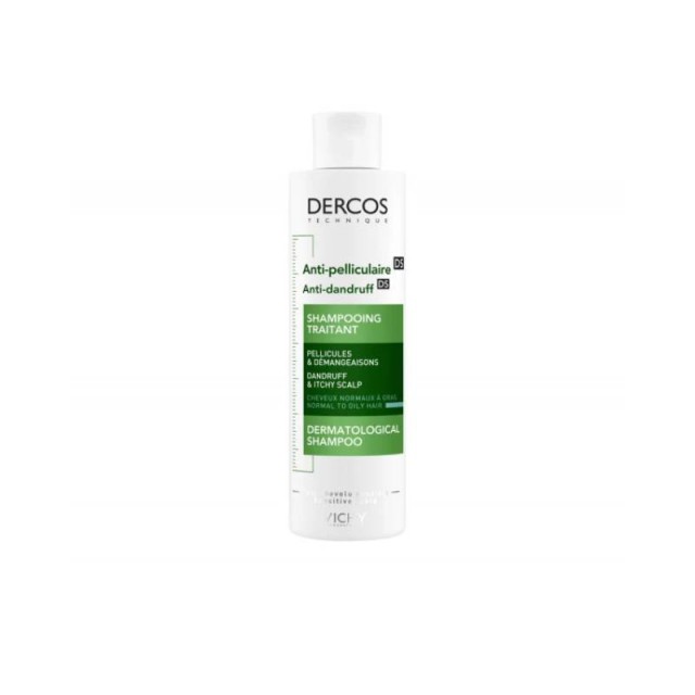 Vichy Dercos Anti-Dandruff DS Σαμπουάν κατά της Ξηροδερμίας, Πιτυρίδας και του Κνησμού για Ξηρά Μαλλιά 200ml