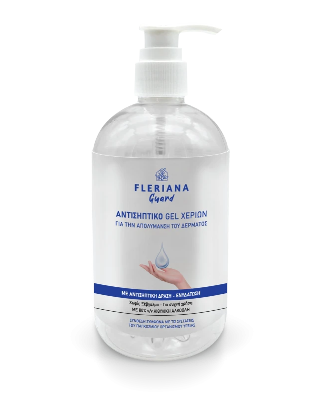 Fleriana Guard Αντισηπτικό Gel Χεριών 80% 500ml
