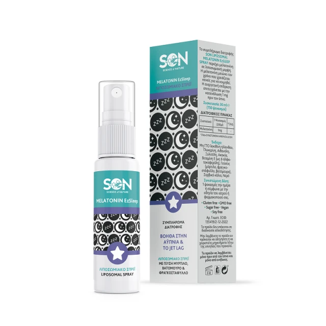 Science of Nature Melatonin Ezsleep Liposomal Spray Συμπλήρωμα για τον Ύπνο 30ml