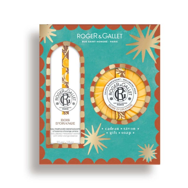 Roger & Gallet Bois d Orange Promo Fragrant Water Άρωμα 30ml + Soap Bar Σαπούνι 100gr