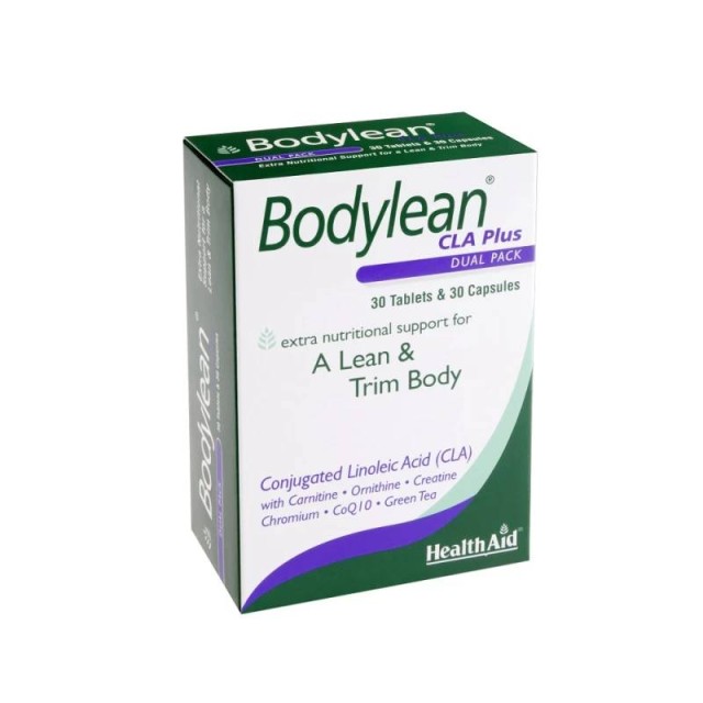 Health Aid Bodylean CLA Plus Συμπλήρωμα για Αδυνάτισμα 30 κάψουλες & 30 ταμπλέτες