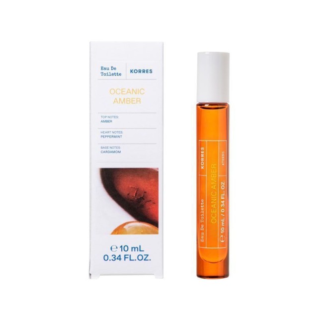 Korres Oceanic Amber Eau De Toilette Ανδρικό Άρωμα 10ml