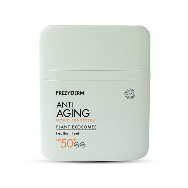 Frezyderm Anti-Aging Sun Screen Face Liquid Plant Exosomes SPF50+ Αντηλιακό Προσώπου με Αντιγηραντική Δράση 50ml