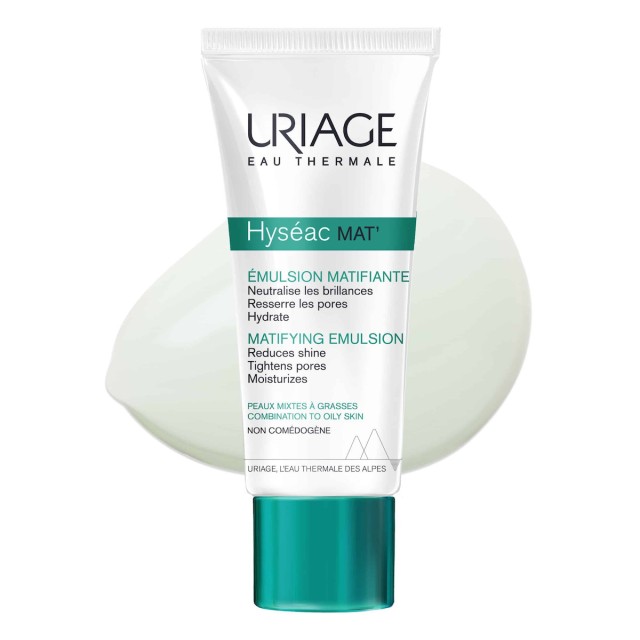 Uriage Hyseac Mat Matifying Emulsion Κρέμα Προσώπου για Μικτή και Λιπαρή Επιδερμίδα 40ml