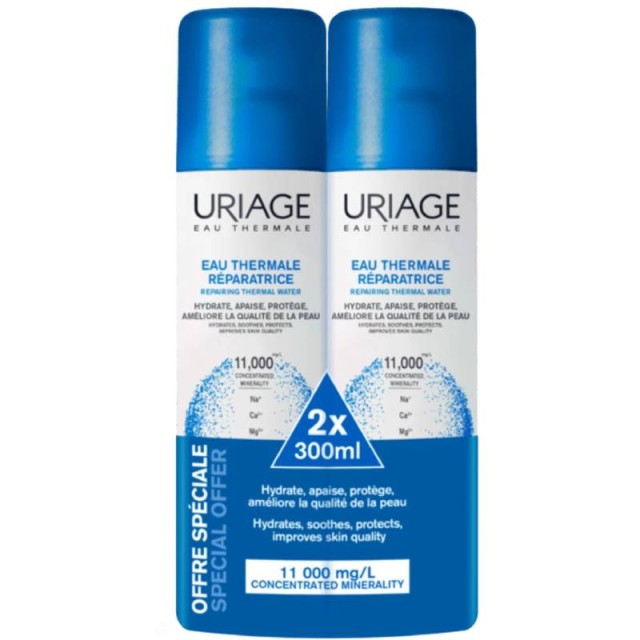 Uriage Promo Pack Eau Thermale Water Spray Ιαματικό Νερό σε Σπρέι 2x300ml