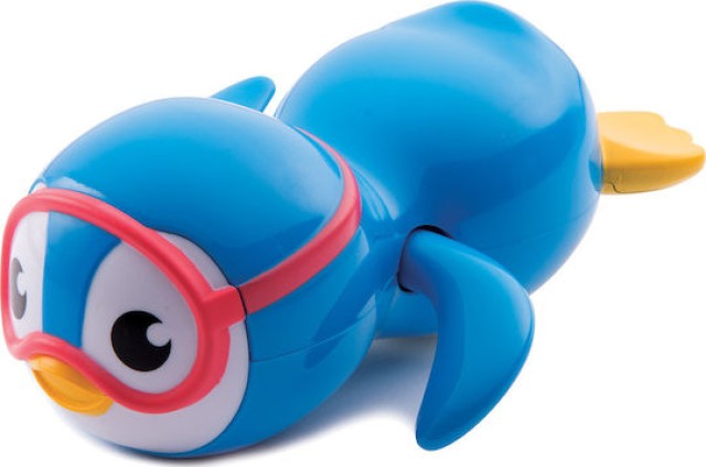 Munchkin Swimming Scuba Buddy Penguin 9m+ Πιγκουίνος, παιχνίδι μπάνιου που κολυμπάει στο νερό, 1τμχ