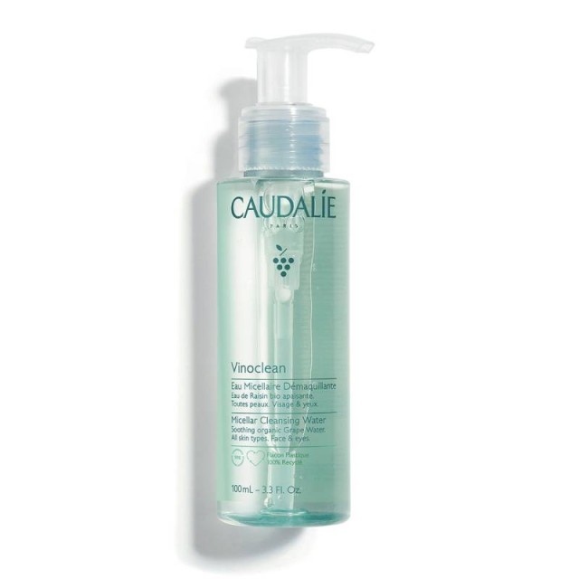 Caudalie Vinoclean Micellar Cleansing Water, Νερό Καθαρισμού για Πρόσωπο και Μάτια 100ml
