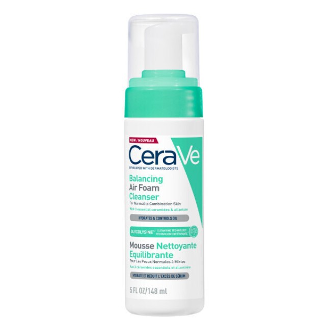 CeraVe Balancing Air Foam Αφρός Καθαρισμού Προσώπου 148ml